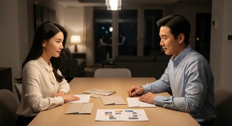 가족 간 증여와 명의 분산으로 금융소득을 나누는 모습